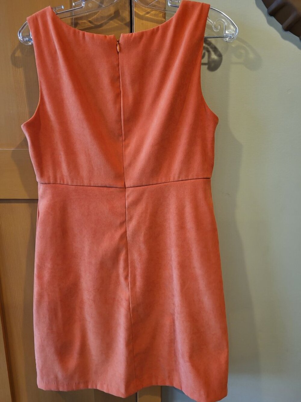 Perfect Pumpkin Orange Dress by ICE - Like New - Size 12!! - Picture 2 of 3